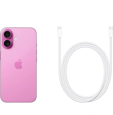 Смартфон Apple iPhone 16 128GB (розовый)