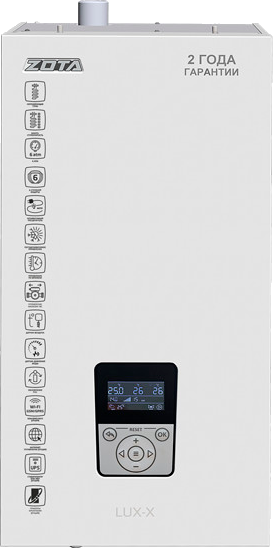 Электрический котел Zota Lux-X - 9 / ZL3468421009 - фото