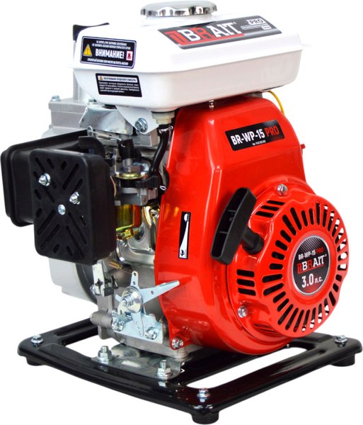 Мотопомпа Brait BR-WP-15 PRO - фото