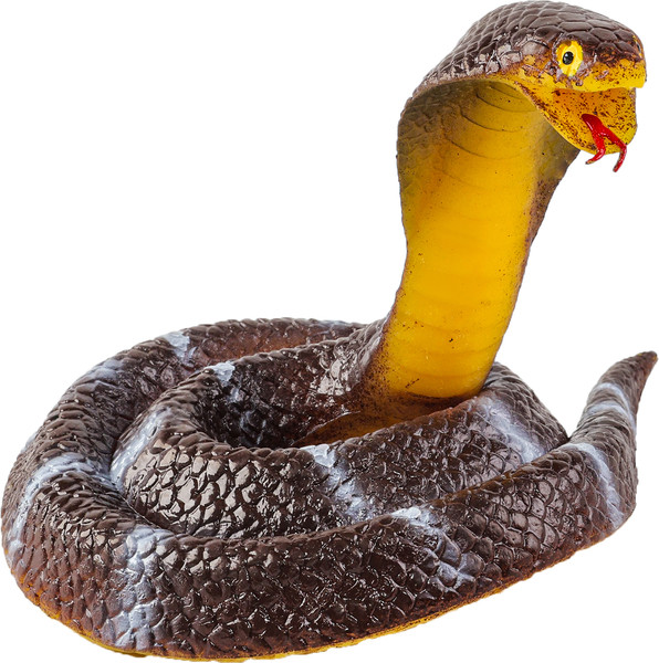 Фигурка игровая Sima-Land Королевская кобра / 10460447 - фото