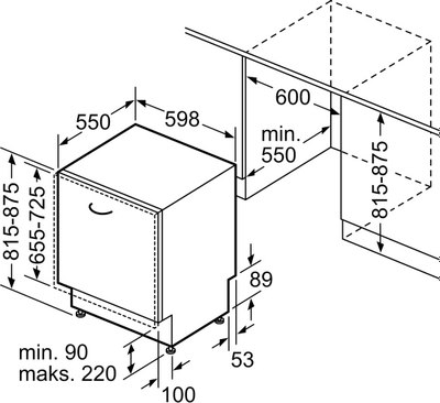 Посудомоечная машина Bosch SMV8YCX02E
