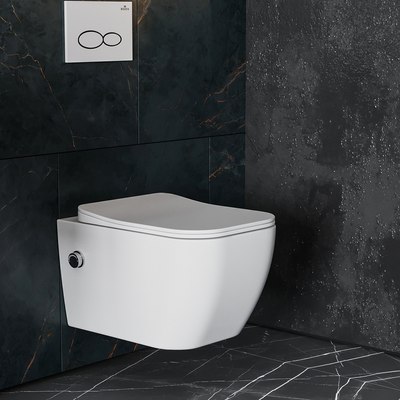 Унитаз подвесной Roxen Cube Bidet 530135-01X