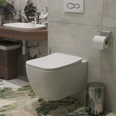 Унитаз подвесной Roxen Cube Bidet 530135-01X
