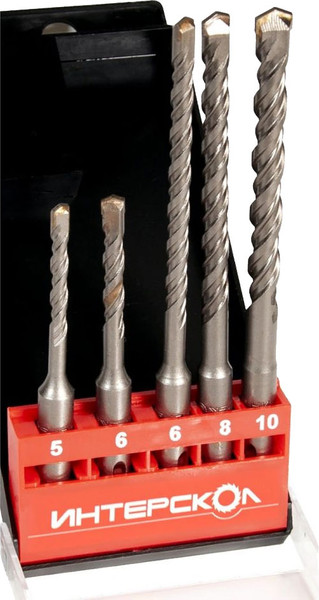Набор буров Интерскол SDS-plus