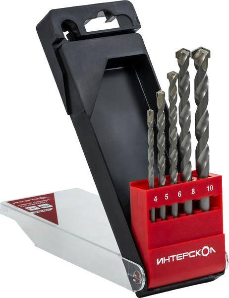 Набор сверл Интерскол 19201.006 - фото