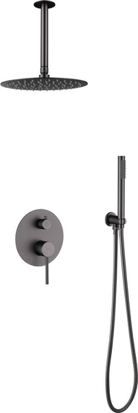 Душевая система со смесителем Abber Emotion AF8821NG - фото