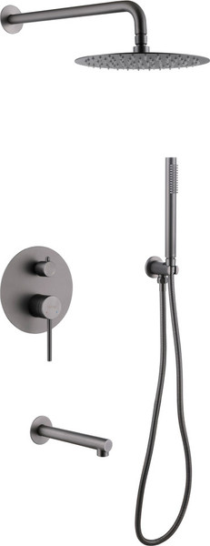 Душевая система со смесителем Abber Emotion AF8817NG - фото