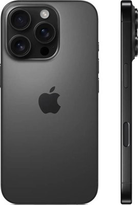 Смартфон Apple iPhone 16 Pro 128GB (черный титан)