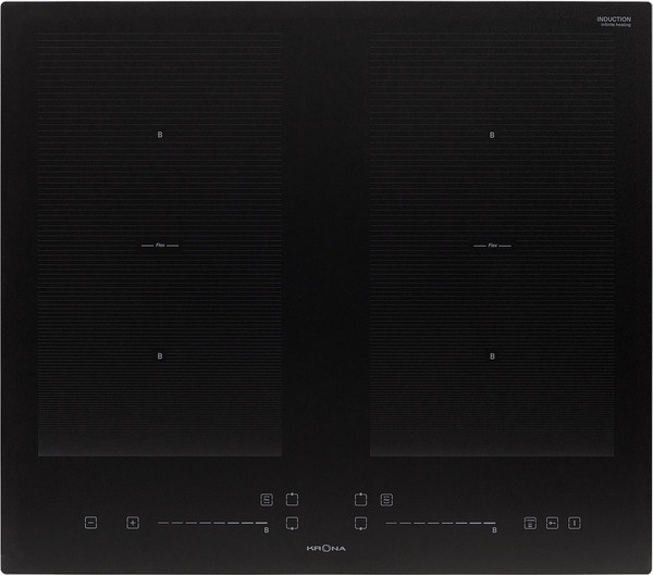 Индукционная варочная панель Krona Onyx ih 60 BL / КА-00007424 - фото