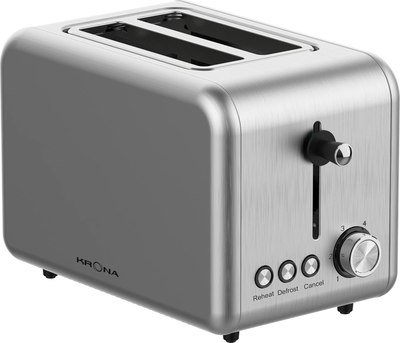 Тостер Krona Stahl / КА-00007503 (нержавеющая сталь) - фото