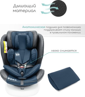 Автокресло Amarobaby Champion Isofix / AMARO-2008CH-Se/Si