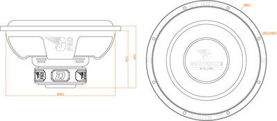 Головка сабвуфера DL Audio Gryphon Pro 15 V.2 SE