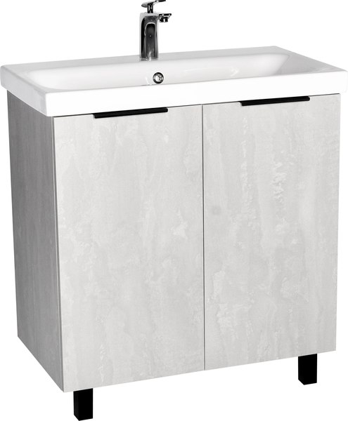 Тумба под умывальник Viant Берлин Moduo 80 / VBER80MDC-T2ST - фото