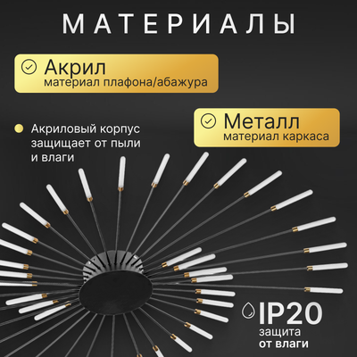 Люстра Sundays Home KR-3 / 6143