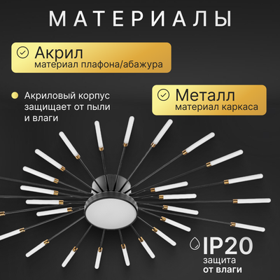 Люстра Sundays Home KR-4 / 6150