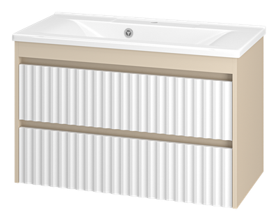Тумба под умывальник Brevita Balaton 90 / BAL-06090-03-012Я 
