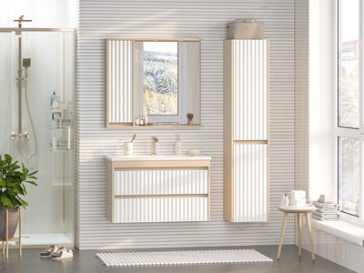 Тумба под умывальник Brevita Balaton 90 / BAL-06090-03-012Я 