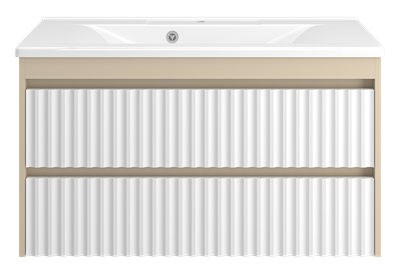 Тумба под умывальник Brevita Balaton 100 / BAL-06100-03-012Я - фото