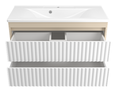 Тумба под умывальник Brevita Balaton 100 / BAL-06100-03-012Я