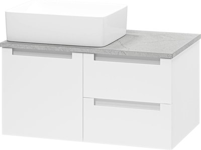 Тумба под умывальник Brevita Cargo 80 / CAR-01080-011П2Я - фото