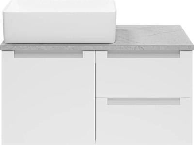 Тумба под умывальник Brevita Cargo 80 / CAR-01080-011П2Я
