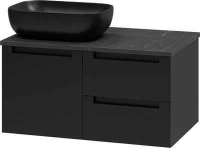 Тумба под умывальник Brevita Cargo 80 / CAR-01080-021П2Я - фото