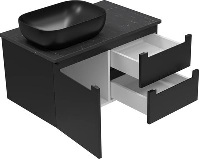 Тумба под умывальник Brevita Cargo 80 / CAR-01080-021П2Я