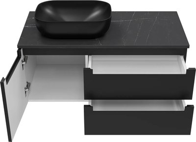 Тумба под умывальник Brevita Cargo 100 / CAR-01100-021П2Я