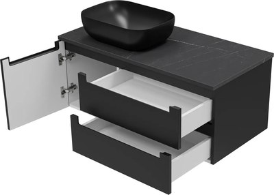 Тумба под умывальник Brevita Cargo 100 / CAR-01100-021П2Я