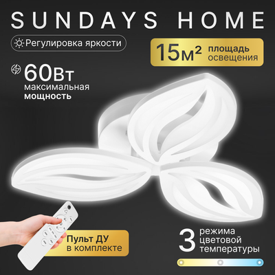 Люстра Sundays Home KR-38 / 6310 - фото