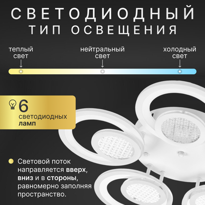 Люстра Sundays Home KR-46 / 6372