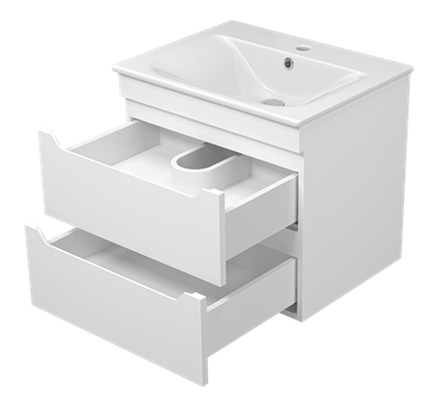 Тумба под умывальник Misty Бриз 60 / П-Бри-09060-012Я