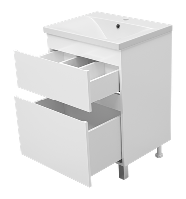 Тумба под умывальник Misty Лаки 60 / П-Лак-01060-0112Я