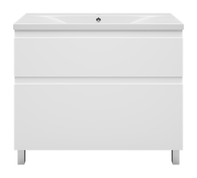 Тумба под умывальник Misty Лаки 100 / П-Лак-01100-0112Я - фото