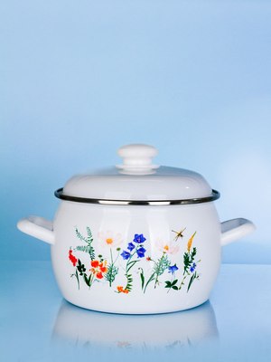 Кастрюля ЭСТЕТ Луговые цветы / ЭТ-72264