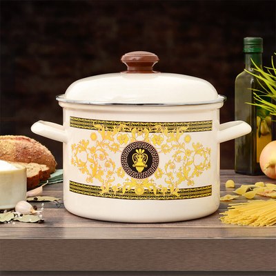 Кастрюля ЭСТЕТ Греческий узор / ЭТ-72522