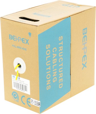 Кабель No Brand UTP 4 пары cat5E Solid 0.45мм CCA - фото