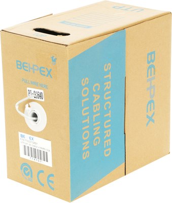 Кабель No Brand UTP 4 пары cat5E Solid 0.40мм CCA - фото