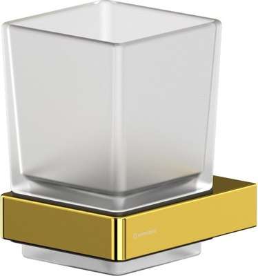 Стакан для зубной щетки и пасты Whitecross Cubo CU2430GL - фото