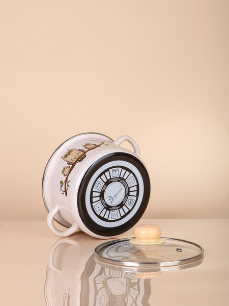 Набор кастрюль ЭСТЕТ Совы / ЭТ-75129С