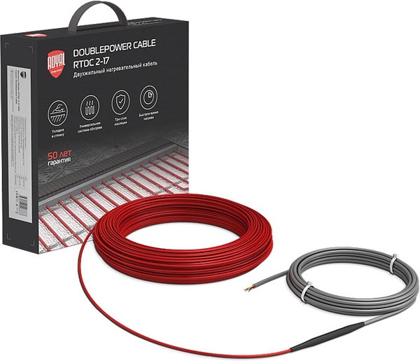 Теплый пол электрический Royal Thermo RTDC 2-17-2500 - фото