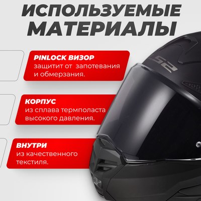 Мотошлем LS2 FF901 Advant X Solid