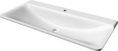 Умывальник Madera Solo.08.100/W/RL / 4680173710454  - фото