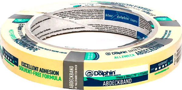 Лента малярная Blue Dolphin 0.019x50м - фото