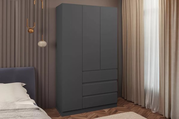 Шкаф Stolline Somero 3-х дверный с ящиками / 467.01