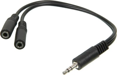 Адаптер Ningbo 2xJack 3.5 (f)/Jack 3.5 (m) / JAAC170 - фото