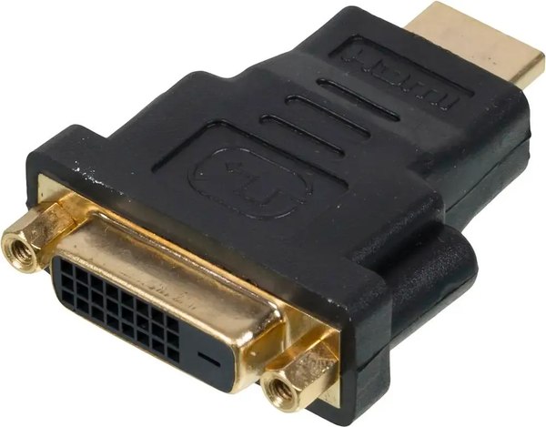 Адаптер Ningbo HDMI (m) DVI-D (f) / CAB NIN HDMI(M)/DVI-D(F) - фото