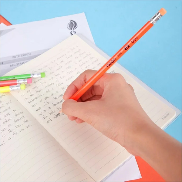 Набор простых карандашей Deli Neon 2B / EU51806