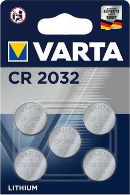 Комплект батареек Varta Lithium CR2032 3V / 6032229405