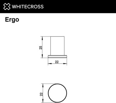 Крючок для ванной Whitecross Ergo ER2215GLB